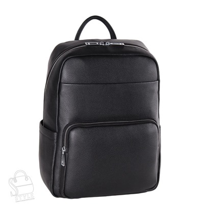 Рюкзак мужской кожаный 230606G black S-Style