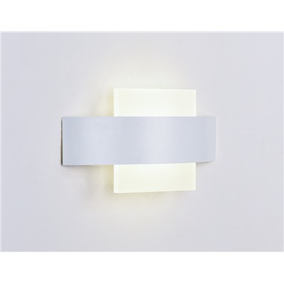 Настенный светодиодный светильник FW202 WH/S белый/песок LED 4200K 9W 220*120*50