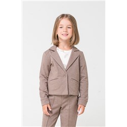 Куртка для девочки Crockid КР 301298 коричневый меланж к291