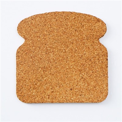 Набор подставок под горячее Доляна «Хлеб», 10 шт, 10×10 см