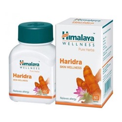 Himalaya Wellness Pure Herbs Haridra Skin Wellness Capsules 60pill / Харидра БАД для Оздоровления Кожи 60таб