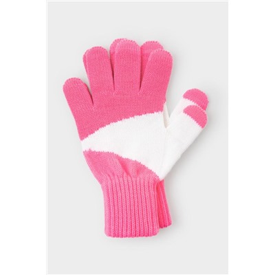 Перчатки для девочки Crockid КВ 10014 ярко-розовый
