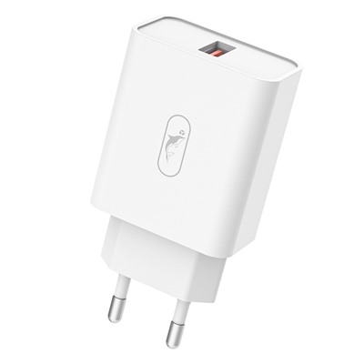 Адаптер Сетевой SKYDOLPHIN SC35 QC3.0 USB 5A/25W (white)