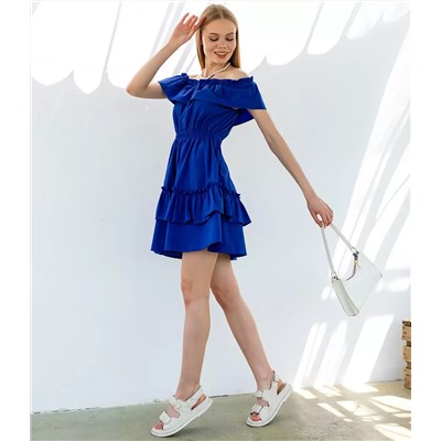 Платье #КТ6063 (1), синий