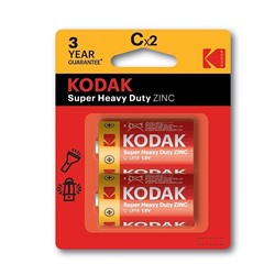 Батарейка C Kodak R14 BL-2 (20)(200) [KCHZ-2]