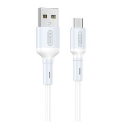 Кабель USB - micro USB Hoco X65 Prime  100см 2,4A  (white)