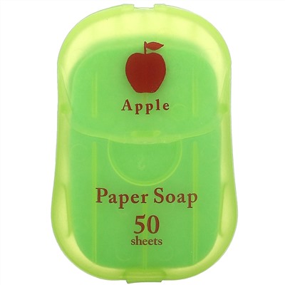 Charley, Paper Soap, Apple, 50 Sheets