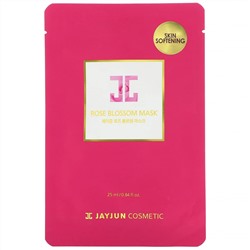 Jayjun Cosmetic, маска с розой, 1 шт., 25 мл (0,84 жидк. унции)