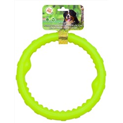 408169 Зооник Игрушка "Кольцо плавающее большое" (пластикат, 24,5 см), желтая
