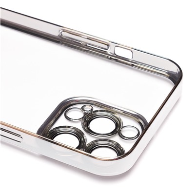 Чехол-накладка - PC073 с закрытой камерой для "Apple iPhone 13 Pro Max" (silver) (213810)