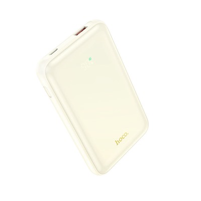 Внешний аккумулятор Hoco Q21 Great 22.5W 10000mAh (milky white)