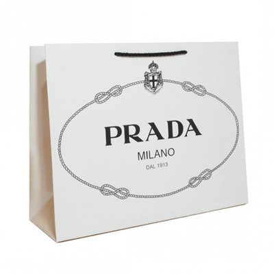 Подарочный пакет Prada (43x34) широкий