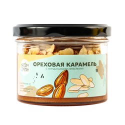 Карамель ореховая с миндальными лепестками Настин Сластин, 190 г