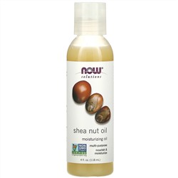 Now Foods, Solutions, Shea Nut Oil, 4 oz (118 ml)