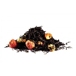 Чай Gutenberg чёрный ароматизированный "Земляничный десерт" Premium