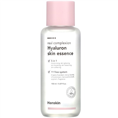 Hanskin, Real Complexion Hyaluron Exfoliating AHA Treatment, 5.07 fl oz (150 ml)