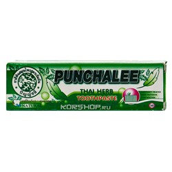 Травяная зубная паста лечебная Punchalee, Таиланд, 35 г Акция