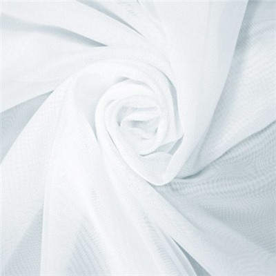 Готовые шторы арт.  0037/Б/пр, БЭЛЛА, цвет белый, занавеска, размеры 290 см ширина х 160 см высота из ВУАЛИ, на шторной ленте