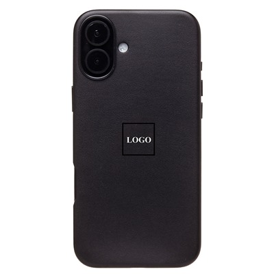 Чехол-накладка ORG SM002 экокожа SafeMag для "Apple iPhone 16 Plus" (black) (234498)