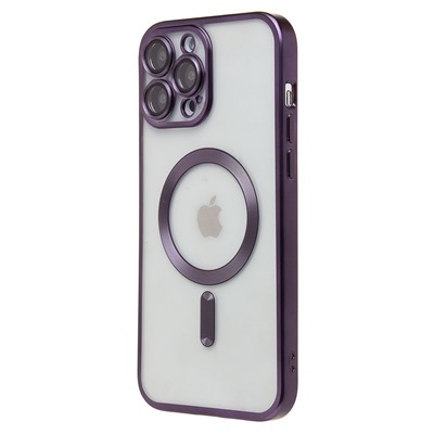 Чехол-накладка - SM027 SafeMag для "Apple iPhone 13 Pro Max" (dark violet)