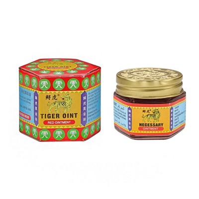 Бальзам тигровый красный от боли Tiger Balm, 19.4г