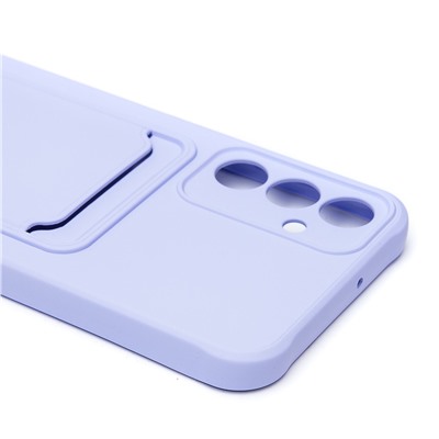 Чехол-накладка - SC304 с картхолдером для "Samsung Galaxy A25 5G" (light violet) (227447)