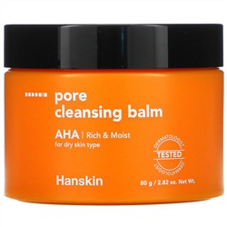Hanskin, Pore Cleansing Balm, AHA, 2.82 oz (80 g)