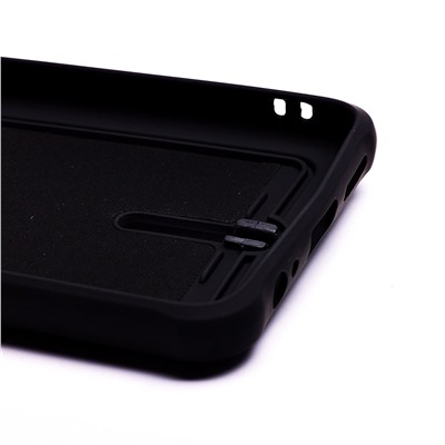 Чехол-накладка - SC304 с картхолдером для "Xiaomi Redmi Note 10/Redmi Note 10S" (black) (208774)