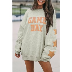 Grapefruit Orange Game Day Graphic Sweatshirt