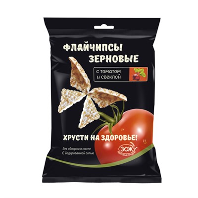 Флайчипсы с томатом и свеклой, зерновые Flychips, 40 г