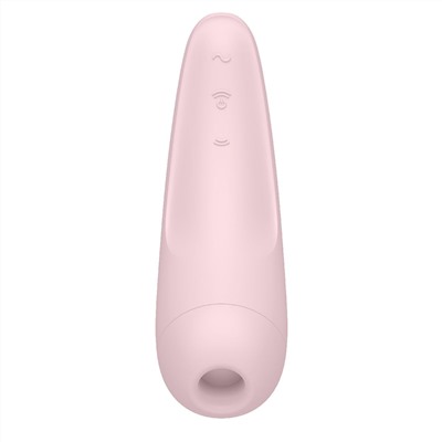 Розовый вакуум-волновой стимулятор Satisfyer Curvy 2+