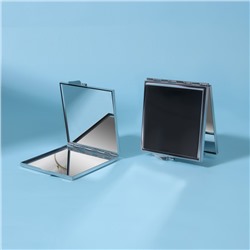 Зеркало складное, 6 × 6 см, цвет серебристый