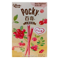 Палочки со вкусом молочной клюквы Pocky Glico, Китай, 45 г Акция
