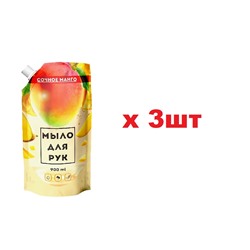 Vestar Жидкое мыло 900мл Сочное манго 3шт