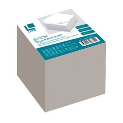 Бумага для заметок 9х9х9 см "Куб" белая непроклеенная, белизна 92% NPNW-999L LITE