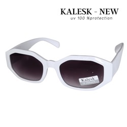 Очки солнцезащитные Kalesk, женские, белые, 31092А-9169-2 С4, арт.219.017