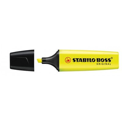 Текстовыделитель BOSS 2-5мм 70/24 желтый STABILO