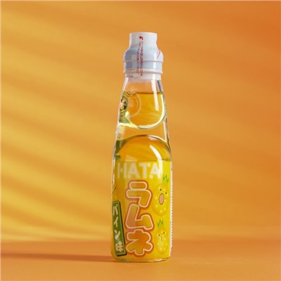 Напиток газированный Ramune со вкусом ананаса, 200 мл