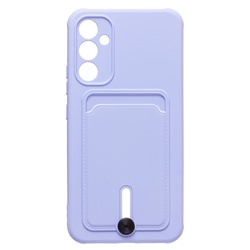 Чехол-накладка - SC304 с картхолдером для "Samsung SM-A346 Galaxy A34" (light violet) (217960)