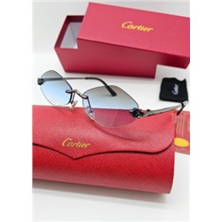 Набор женские солнцезащитные очки, коробка, чехол + салфетки #21207519
