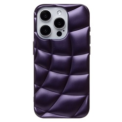 Чехол-накладка - SC340 для "Apple iPhone 15 Pro" (dark violet)