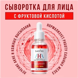 Сыворотка для лица Sadoer Fruit Acid Acne Repair Serum 30ml (106)