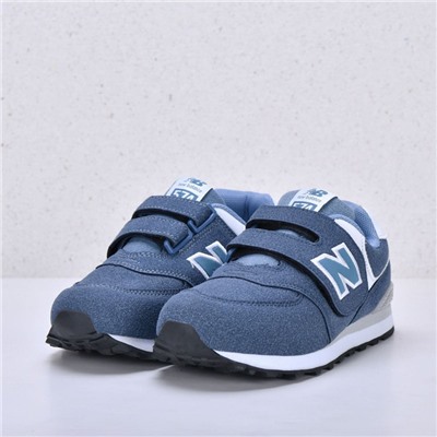 Кроссовки детские New Balance 574 цвет синий арт 1265