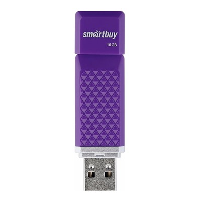 Флэш накопитель USB 16 Гб Smart Buy Quartz (violet)