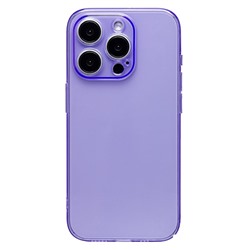 Чехол-накладка - SC344 для "Apple iPhone 15 Pro" (transparent/violet) (232009)