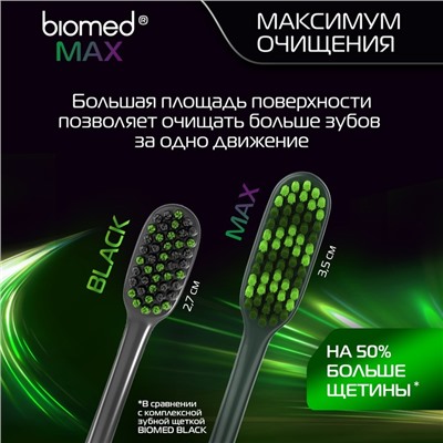 Зубная щётка BIOMED MAX MEDIUM