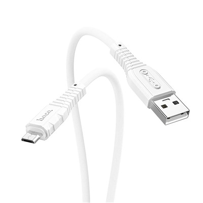Кабель USB - micro USB Hoco X67 Nano PD   2,4A  (white)