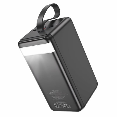 Внешний аккумулятор Hoco J123D 22.5W+PD20W (повр. уп.) 90000mAh Micro/Type-C/Lightning/USB*3/Type-C (black)