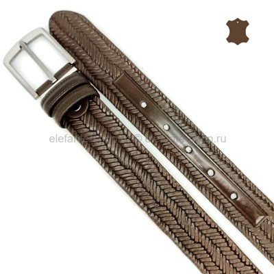 Ремень универсальный INTERBELT Brown 3,5 см 41909-41910