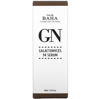 Cos De BAHA, GN, Galactomyces 94 Serum, 1 fl oz (30 ml)
